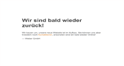 Desktop Screenshot of heizungsweber.de