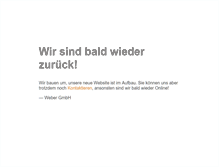 Tablet Screenshot of heizungsweber.de